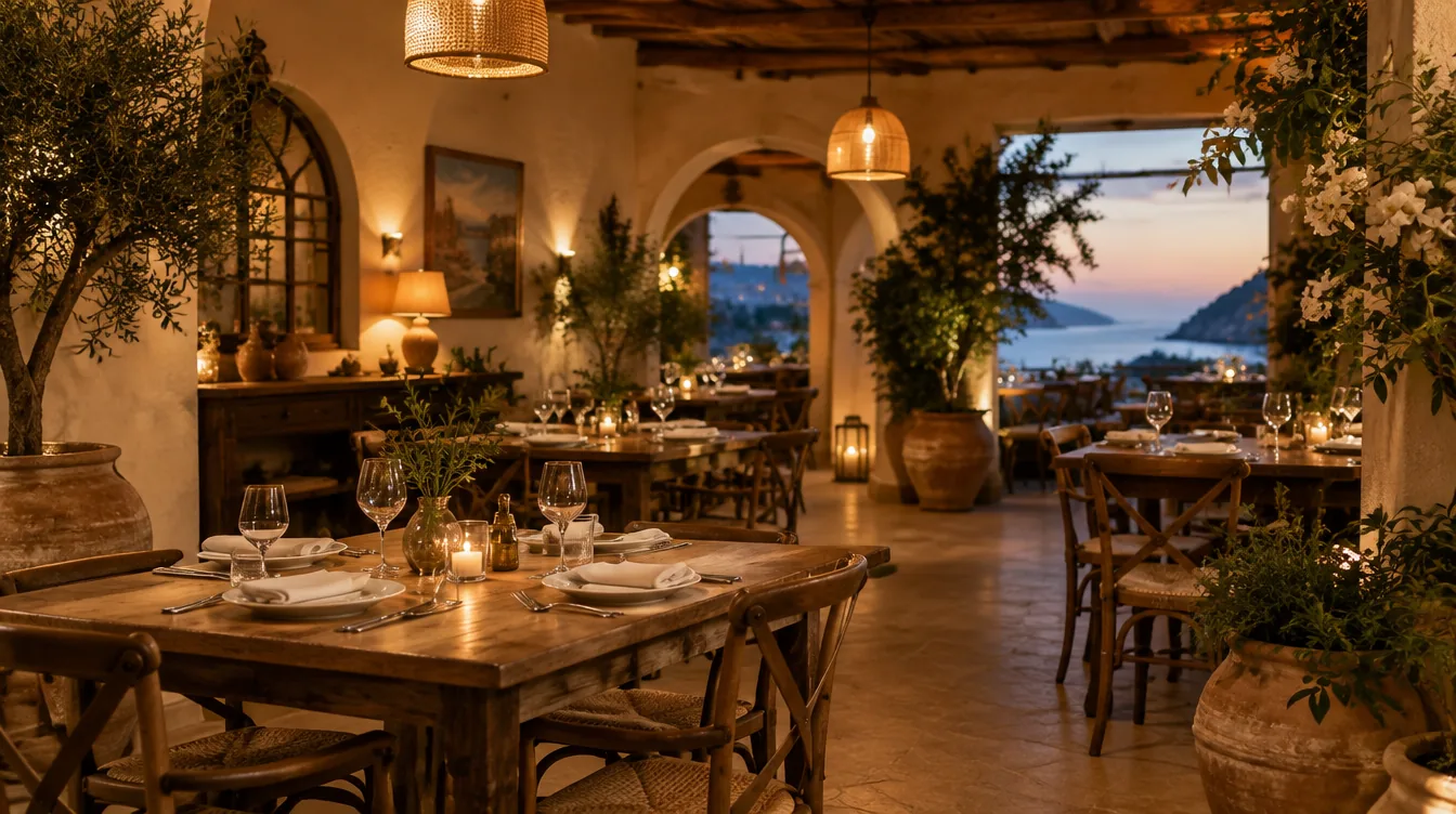 Web conceptual de un restaurante